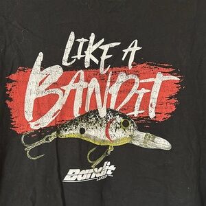 Bandit Lures Men's Black T-Shirt
